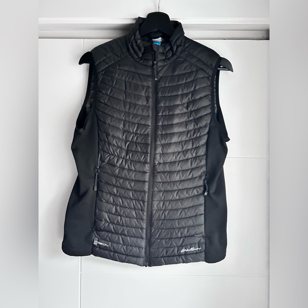 Eddie Bauer Black Quilted Women's Vest